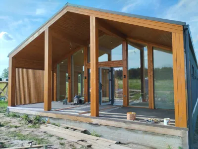 Проект: Индивидуальный проект каркасного дома 111,72м