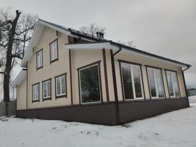 Индивидуальный проект двухэтажного дома из бруса 189,2м — фото 3