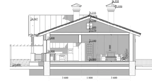 План фасад 1 "Ирвинг"