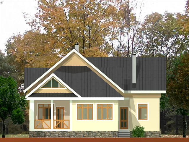 Plano фасад 3 "Vozdushnyj"