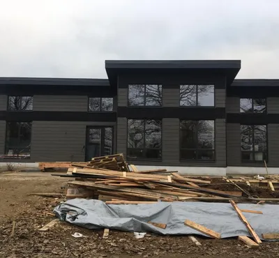 Проект: Индивидуальный проект каркасного дома 160,26м