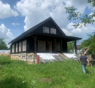 Проект: Индивидуальный проект комбинированного дома с подвалом