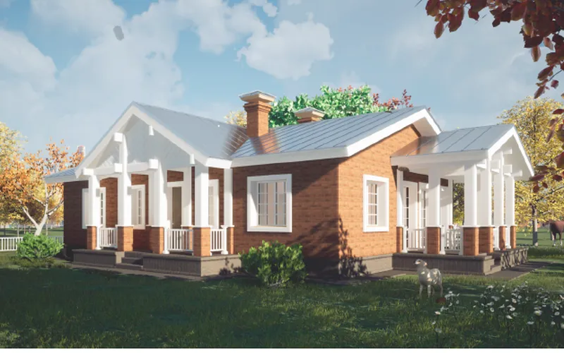 Изображение "Ирвинг" дополнительное фасад, перспектива 2 - Full View