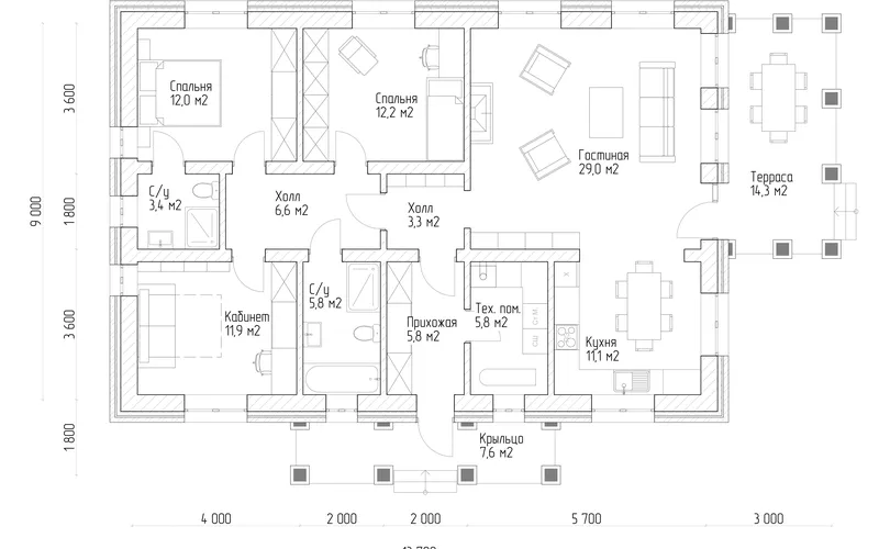 Изображение "Ирвинг" дополнительное фасад, перспектива 1 - Full View