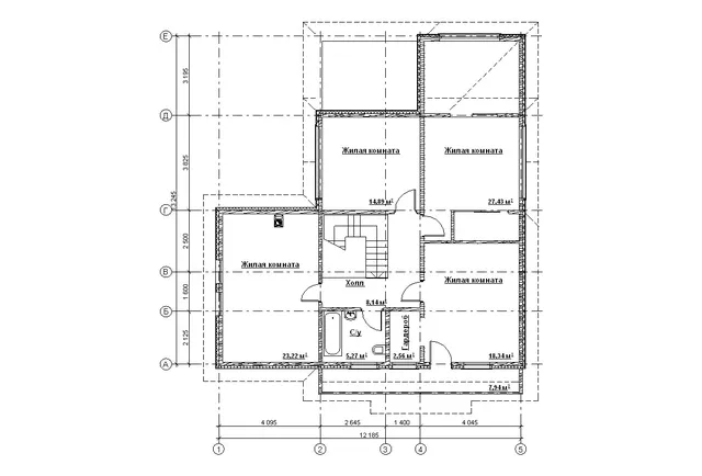 Plano воздушный мансарда "Vozdushnyj"