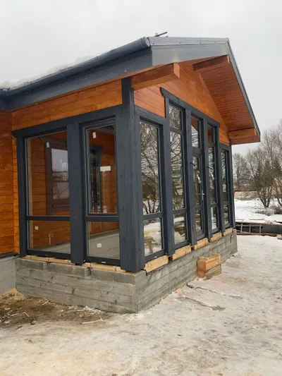 Индивидуальный проект. Дом из бруса 130м — фото 2