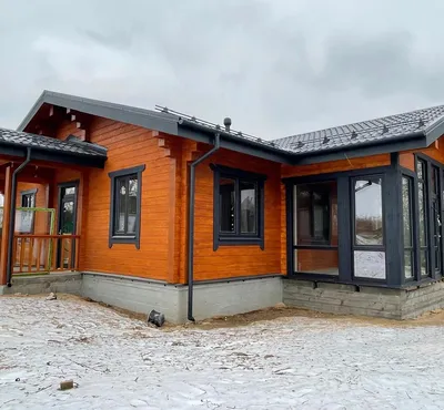 Проект: Индивидуальный проект. Дом из бруса 130м