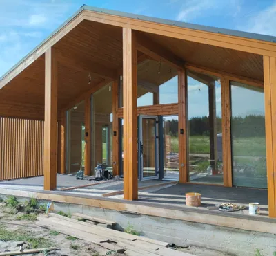 Проект: Индивидуальный проект каркасного дома 111,72м