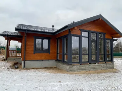 Индивидуальный проект. Дом из бруса 130м — фото 3